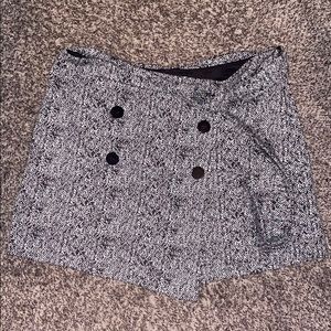 Express Skort, Black and White, Skirt/Short